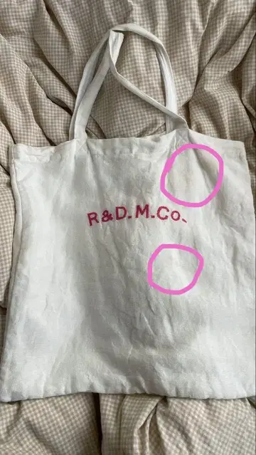 올드 맨즈 테일러 린넨 토트백