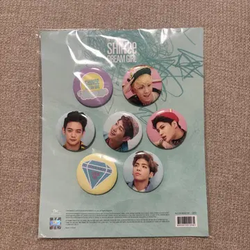 SHINee 캔뱃지 세트