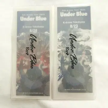 Eve Under Blue 입장 혜택 가나가와 양일 묶음 판매