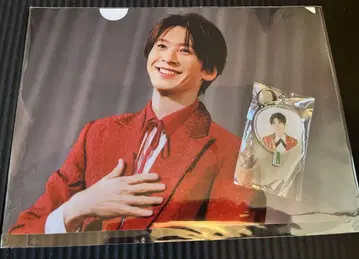 SHOW-WA 테라다 신지로 클리어 파일과 키링 세트