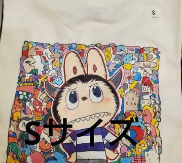 UNIQLO POPMART UT 유니클로 팝마트 라부부 S 화이트