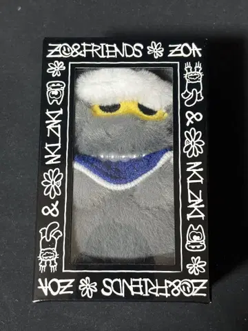ZO&FRIENDS 팝업 ZOA 봉제인형 키링