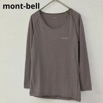 mont-bell 몽벨 지오라인 L.W. U넥 셔츠 M 사이즈