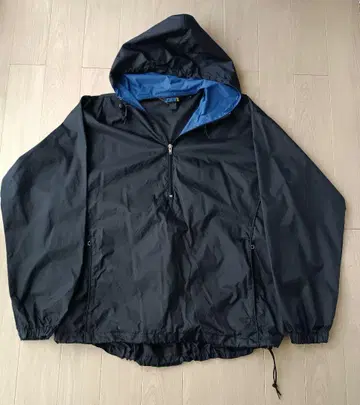 JCREW 나일론 아노락 자켓 네이비