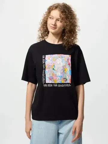 UNIQLO POPMART UT 유니클로 팝마트 라부부 L 블랙