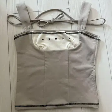 andmary luca stitch tops 베이지
