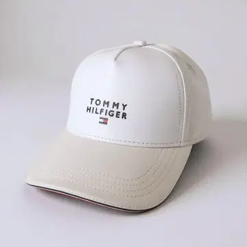 택 포함 새상품 Tommy Hilfiger 캡 (화이트) 남녀 공용