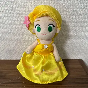 디즈니 nuiMOs 누이모즈 라푼젤 벨 드레스 착용 봉제 인형