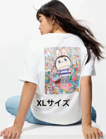 UNIQLO POPMART UT 유니클로 팝마트 라부부 XL 화이트
