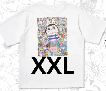 팝마트 x UT 유니클로 티셔츠 XXL POP MART 라부부