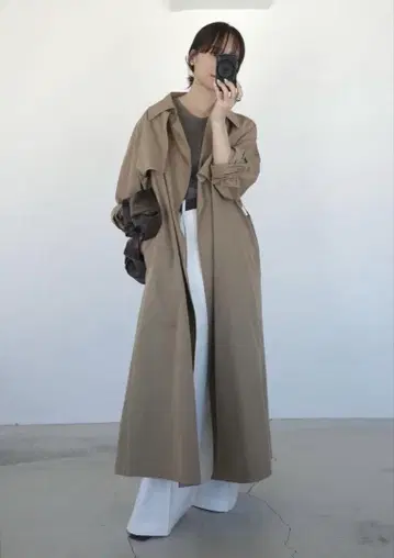 Deuxieme Classe Nonchalant 트렌치코트