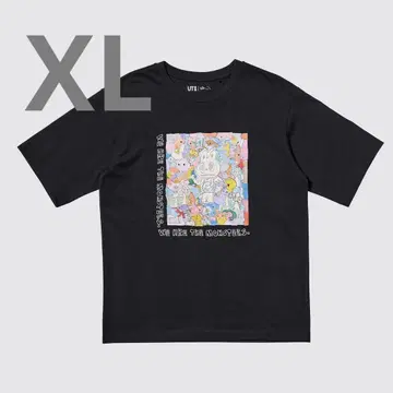 UNIQLO POPMART UT 유니클로 팝마트 라부부 XL 블랙