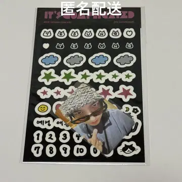 SUPERJUNIOR 예성 씰 스티커 트레이딩 카드