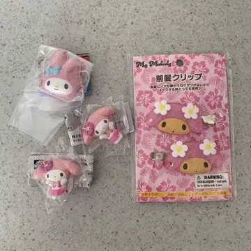 일광화상 마이멜로디 토코나츠 앞머리 클립 피규어 오멘 컬렉션