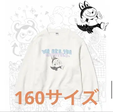 팝마트 x UT 유니클로 맨투맨 160 POP MART 라부부