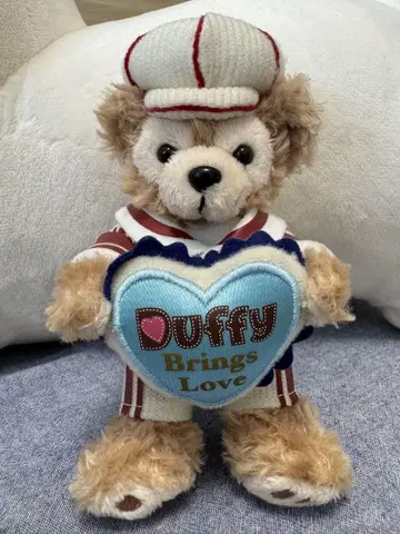 [택 없음 미사용품] Duffy 봉제 인형 하트 포함