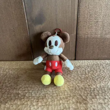 미키 봉제 인형 스트랩 키링