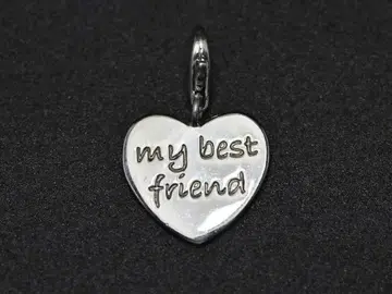 토마스사보 참 SV925 하트 my best friend