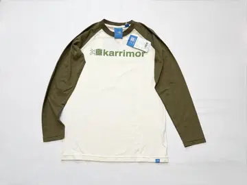 새상품 karrimor 카리모어 긴팔 T 카키 택 포함 등산