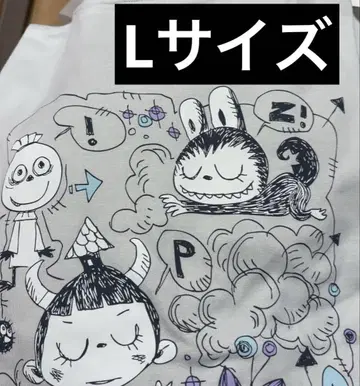 UNIQLO POPMART UT 유니클로 팝마트 라부부 그레이 L