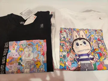 UNIQLO POPMART UT 라부부 유니클로 S 4매 세트
