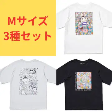 UNIQLO POPMART UT 러브부 유니클로 M 3매 세트