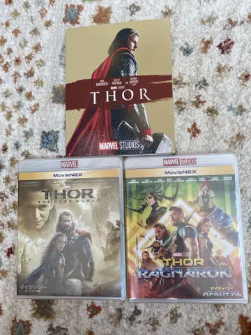 THOR 시리즈 Blu-ray & DVD MovieNEX 3장 세트