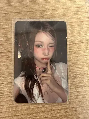 Kep1er 바히에 사녹 트레이딩 카드 Bubble Gum
