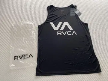 미사용 새상품 RVCA 탱크탑 블랙 속건성 원단 M