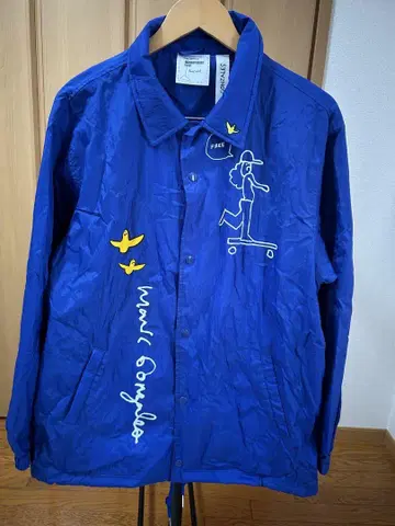 MARK GONZALES 나일론 자켓 니트 모자