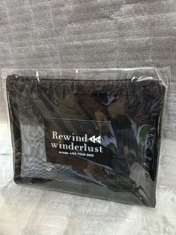 w-inds. 메쉬 파우치와 인스턴트 포토 카드 가챠 케이타 군