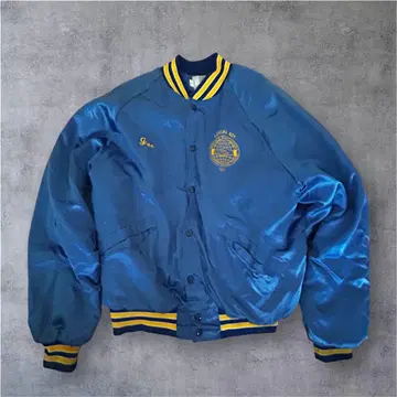 LOCAL 531 자켓 새틴풍 파랑