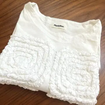 플랜테이션 티셔츠 화이트