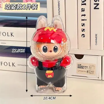 LABUBU 라부부 케이스 서 있는 모습 보호 케이스 봉제 인형