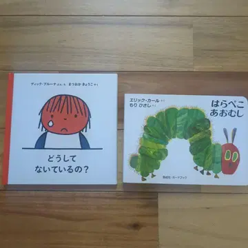 배고픈 아오무시 & 왜 울고 있니? 그림책 세트