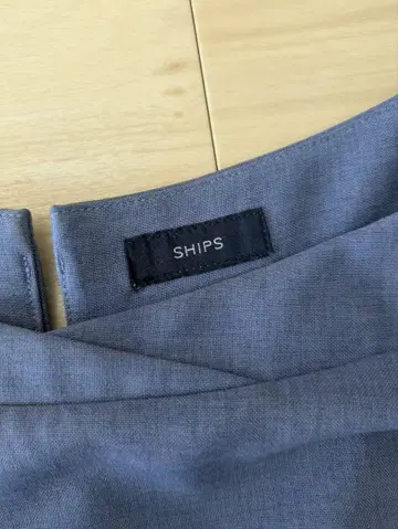 SHIPS 블루 그레이 원피스
