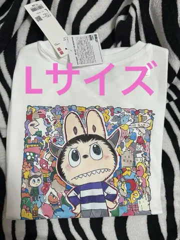 UNIQLO POPMART UT 유니클로 팝마트 라부부 L 사이즈