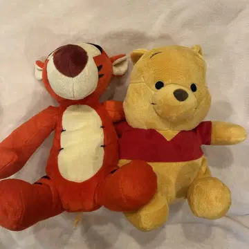 디즈니 티거와 푸우 봉제 인형 세트