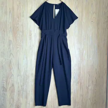 942 ZARA 자라 미사용품 네이비 백 오픈 벨트 올인원