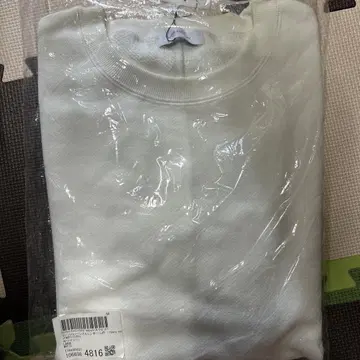 화이트 L 사이즈 티셔츠