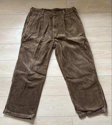 orSlow/오어슬로우 TWO TUCK CORDUROY TROUSER
