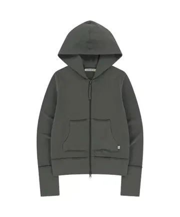 coyseio STITCH HOOD ZIP-UP 차콜