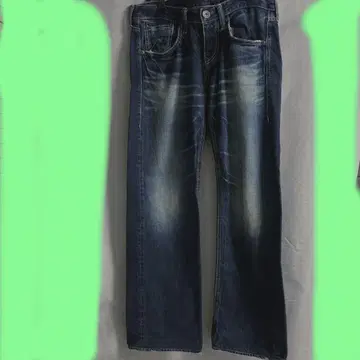 다크 블루 스트레이트 데님