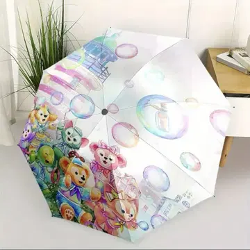 더피 프렌즈 자동개폐식 접이식 우산