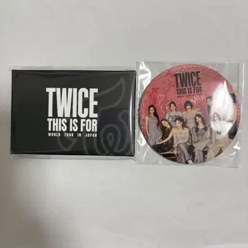TWICE 업그레이드 혜택 굿즈 트레이딩 카드 캔뱃지