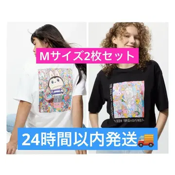 유니클로 popmart UT 라부부 L 2매 세트 UNIQLO S 사이즈
