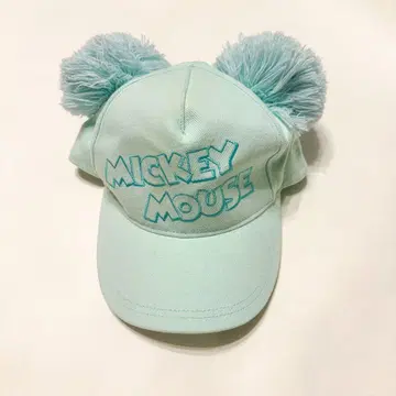 디즈니 미키마우스 폼폼 캡 모자