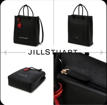 JILLSTUART 로고 가죽 미니 토트백 2way