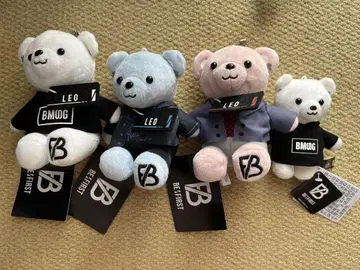 BE:FIRST 비퍼스트 곰 봉제 인형 마스코트 4세트