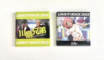 러빗 락 2025 캔뱃지 함바그 보이 카와시마 형제